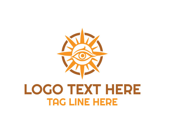  Unique Sun Eye Logo
