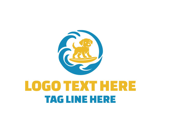  Unique Surf Dog Logo