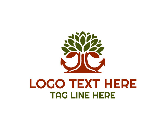 Unity Anchor Tree Logo