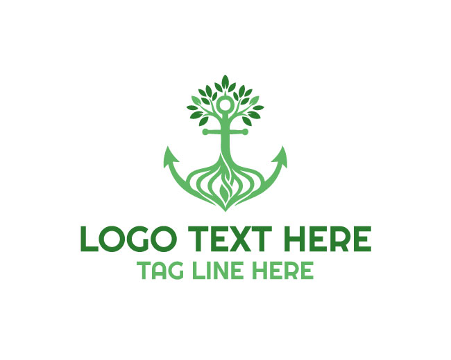 Unity Roots Anchor Logo