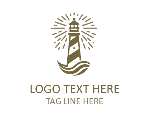 Universal Lighthouse Logo for Modern Identity