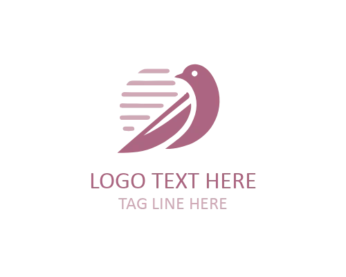 Uplift Linear Bird Logo