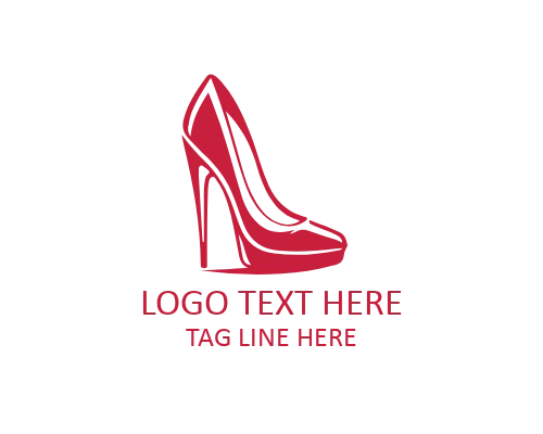 Urban Chic Heel Logo for Modern Fashion and Lifestyle Brands