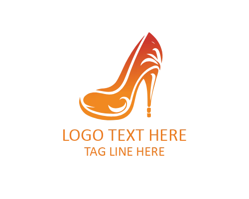 Urban Femme Heel Logo for Modern Women Lifestyle Brands