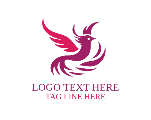 Urban Flame Bird Logo for Street Brands and Modern Identity