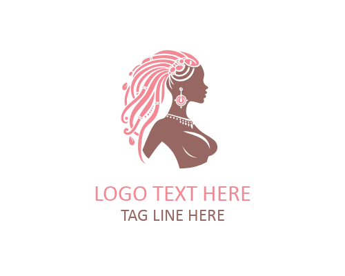 Urban Heritage African Woman Logo