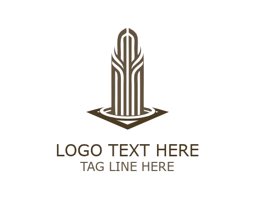 Urban Home Real Estate Logo for City Property Branding