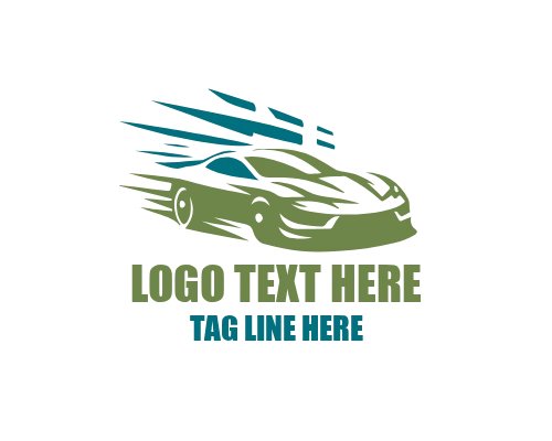 Urban Racing Car Logo