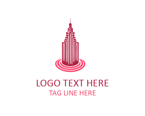 Urban Real Estate Logo for City Property, Commercial, and Residential Agencies