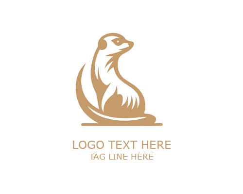 Urban Style Meerkat Logo for Streetwear and Modern Lifestyle Brands