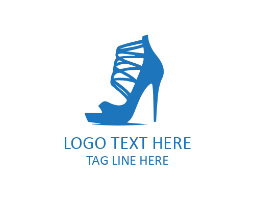 Urban Vogue Heel Logo for Trend-Led Fashion Brands