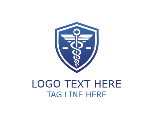 Urgent Care Caduceus Logo
