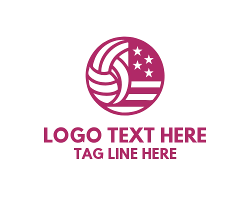 USA Volleyball Crest Logo