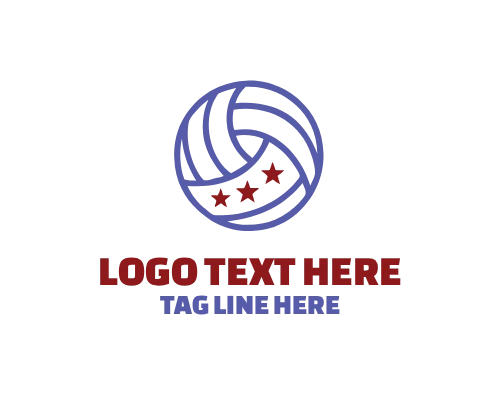 USA Volleyball Wave Logo
