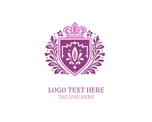 Valor Crest Royal Shield Logo