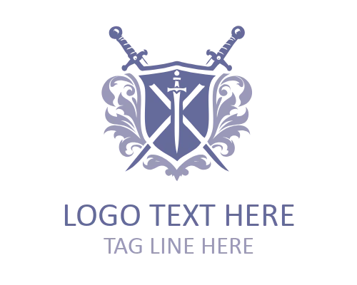  Valor Sword Crest Logo