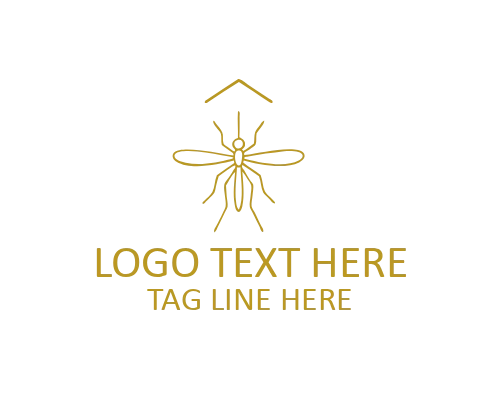 Vector Alert Mosquito Logo