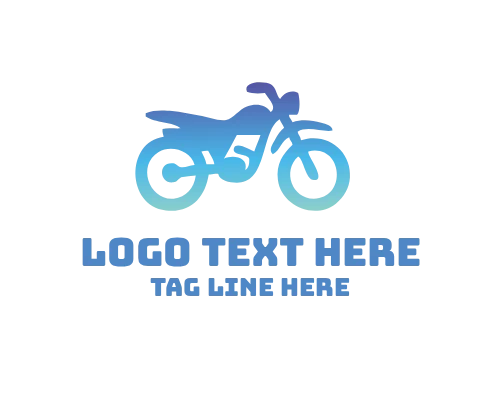 Velocity Abstract Motorcycle Logo