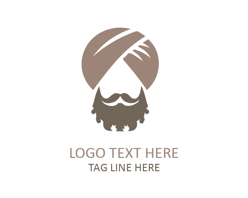  Vibrant Color Turban Logo for Festivals, Cultural Events, and Artistic Brands