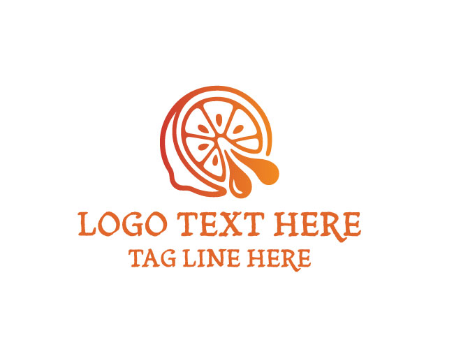 Vibrant Lemon Burst Logo