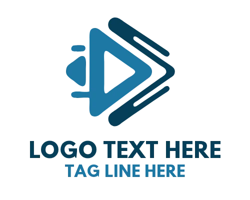 Video Play Button Logo