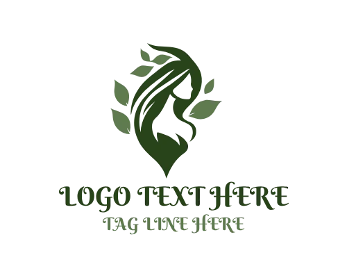 Vine Woman Dryad Logo