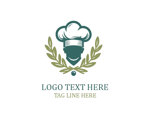 Vintage Chef Hat Logo