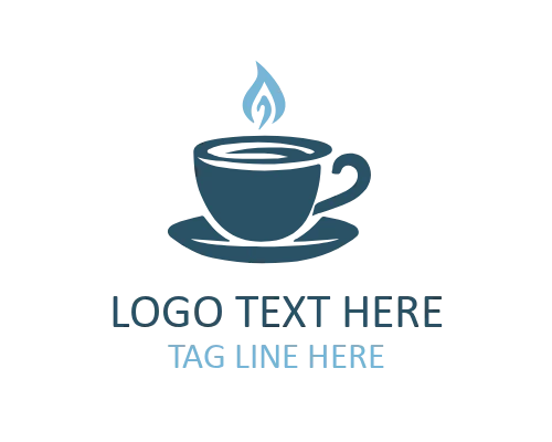 Vintage Coffee Cup Logo