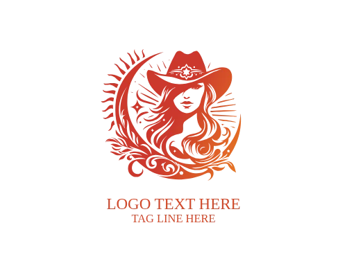 Vintage Cowgirl Logo