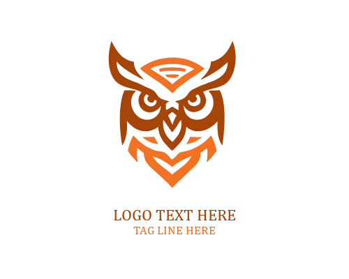 Vintage Education Owl Logo