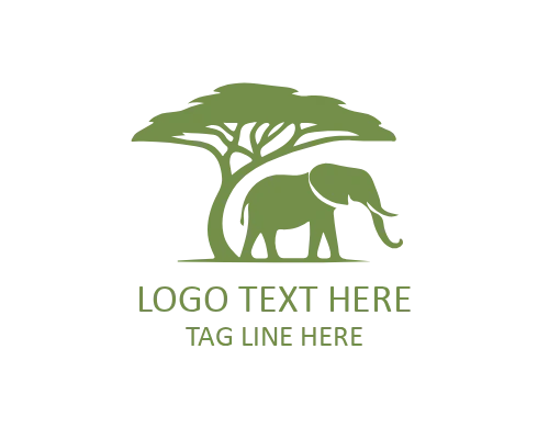 Vintage Elephant Logo for Classic and Heritage Brands
