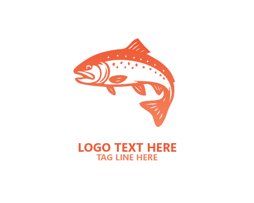 Vintage Fishing Logo