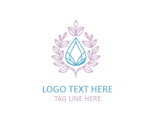 Vintage Floral Diamond Logo for Classic and Elegant Branding