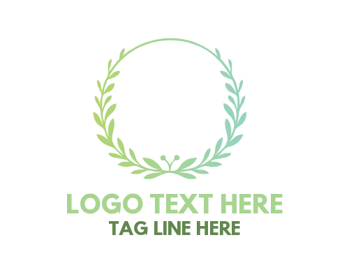 Vintage Flower Floral Emblem Logo