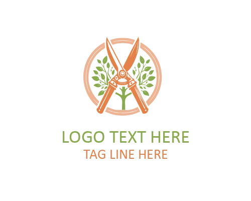 Vintage Gardening Logo for Classic Garden and Heritage Branding