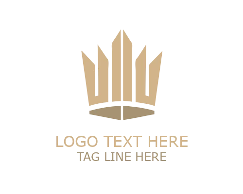 Vintage Jewel Crown Logo