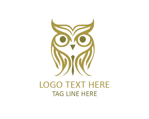 Vintage Owl Logo for Classic Branding
