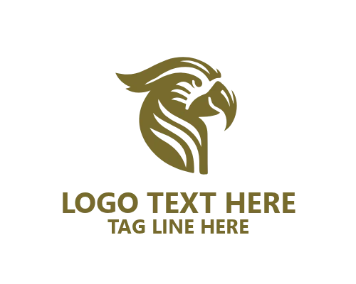 Vintage Parrot Style Logo