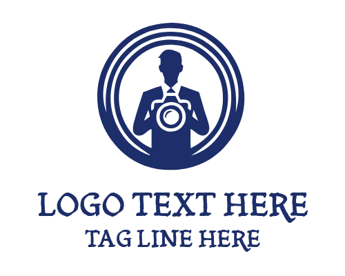 Vintage Photographer Logo