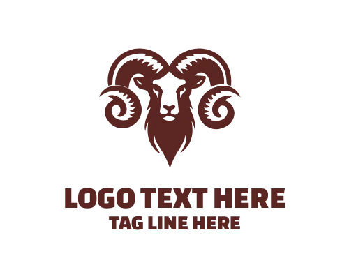 Vintage Ram Badge Logo