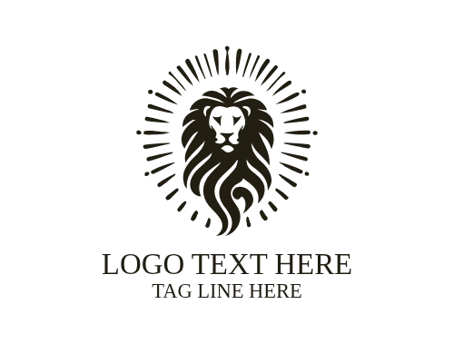  Vintage Royal Elegant Lion Logo