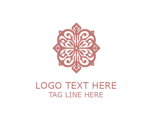 Vintage Scrollwork Frame Logo