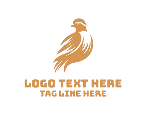 Vintage Style Quail Logo