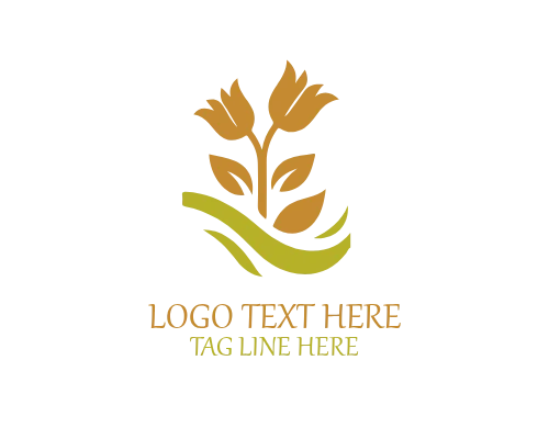 Violet Flower Logo for Elegant, Botanical, and Lifestyle Brands