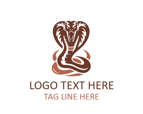  Viper Snake Fierce Predator Logo
