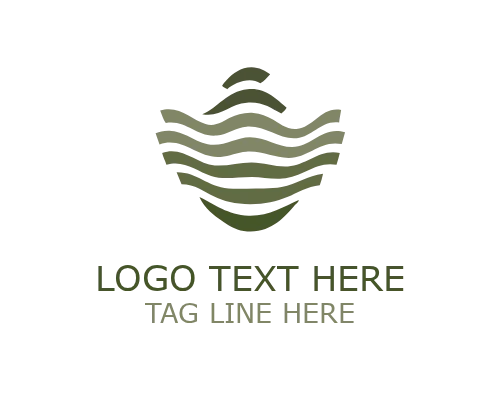 Vision Spliced Logo for Modern and Creative Branding