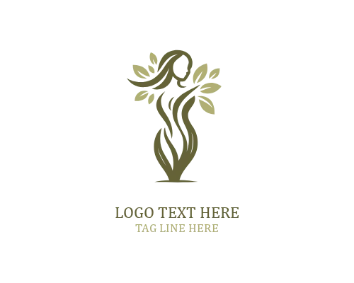 Visionary Woman Tree Logo