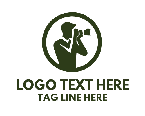 Visual Photographer Logo