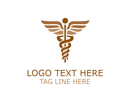 Vital Care Caduceus Logo