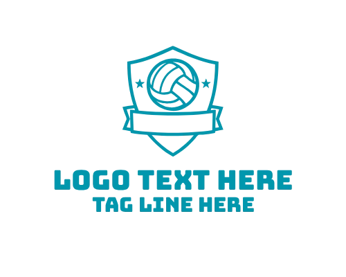  Volleyball Core Logo